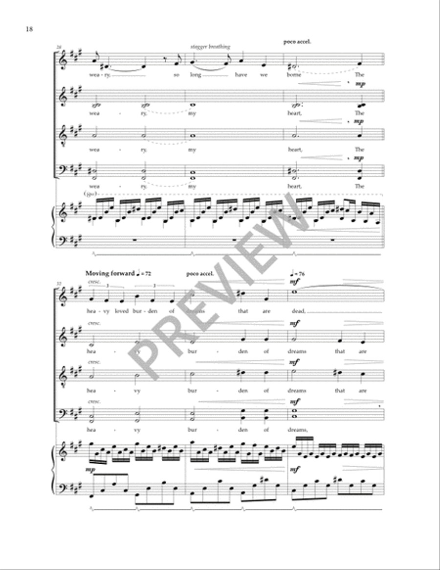 The Dreams That Remain Divisi scores gallery preview page 20