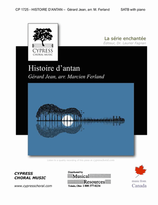 Book cover for Histoire d'antan