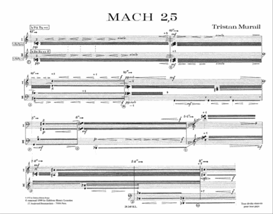 Mach 2,5 Score scores gallery preview page 2