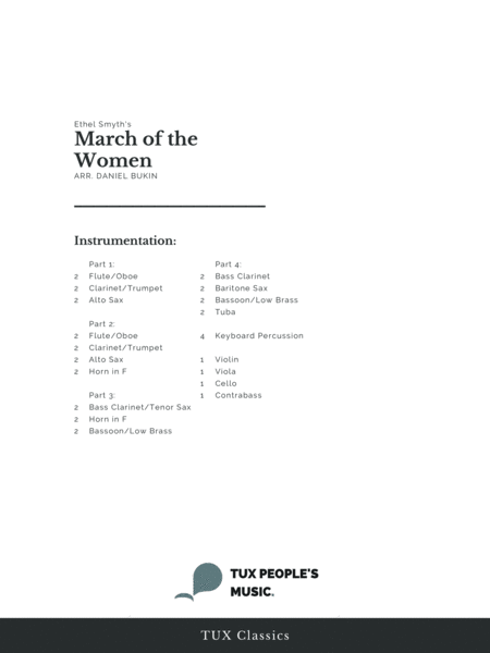 March Of The Women