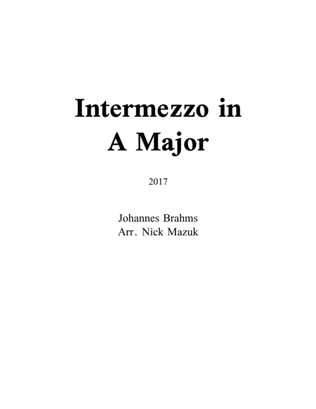 Intermezzo in A Major (Accompanied Trombone Solo)