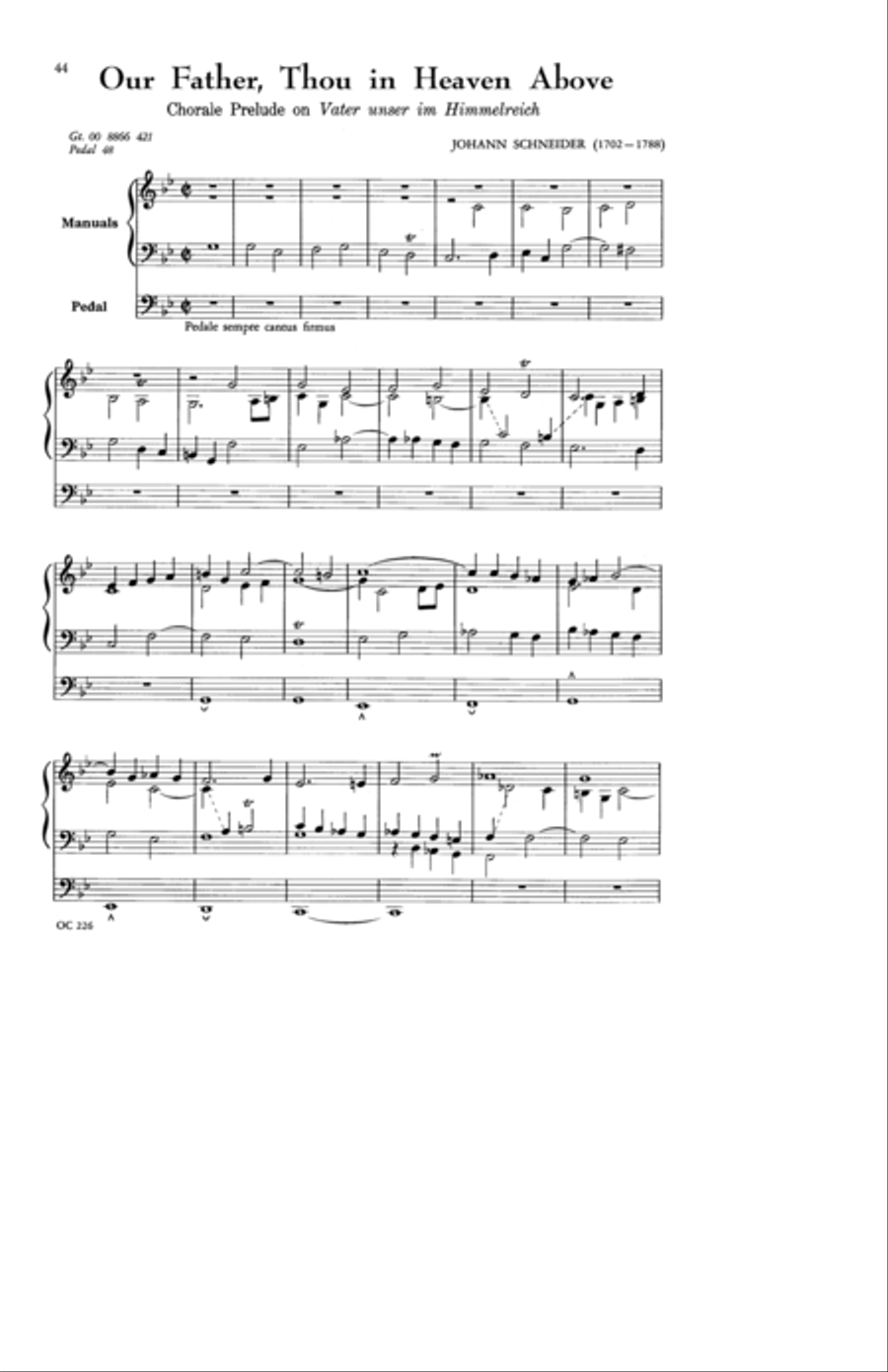 Wedding Music, Part II (Hymn Tune Preludes)