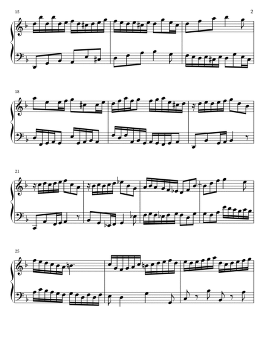 Prelude in F, 'For my Teachers'