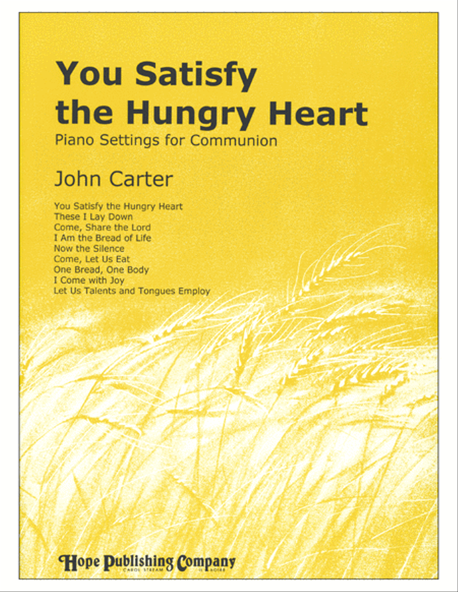 You Satisfy the Hungry Heart Piano Solo scores gallery preview page 1