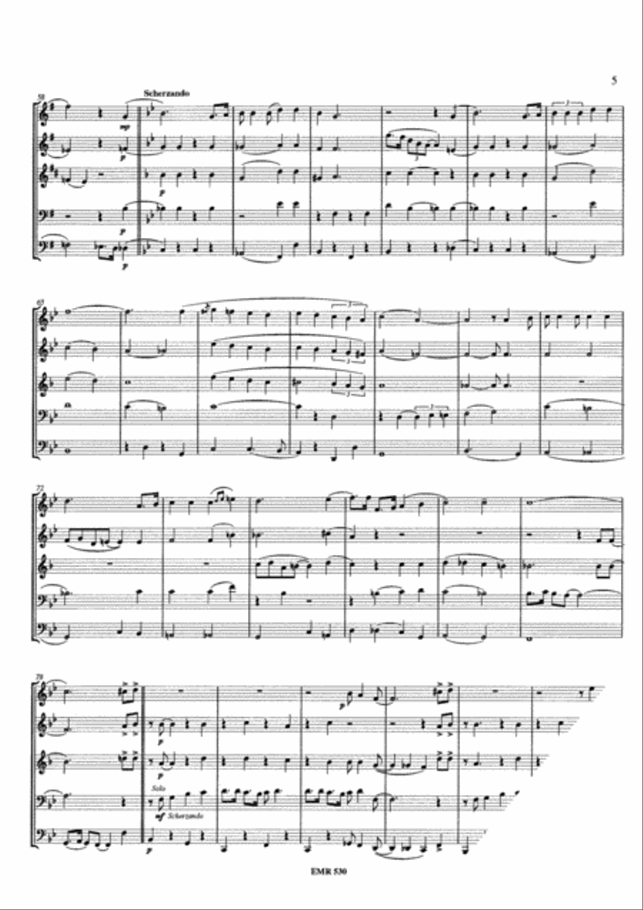 Gershwin On Broadway Gershwin On Broadway Brass Quintet scores gallery preview page 6