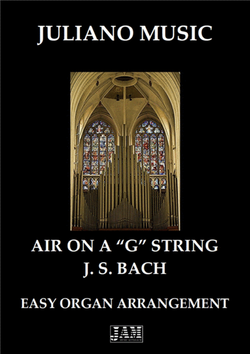 AIR ON A "G" STRING (EASY ORGAN) - J. S. BACH image number null