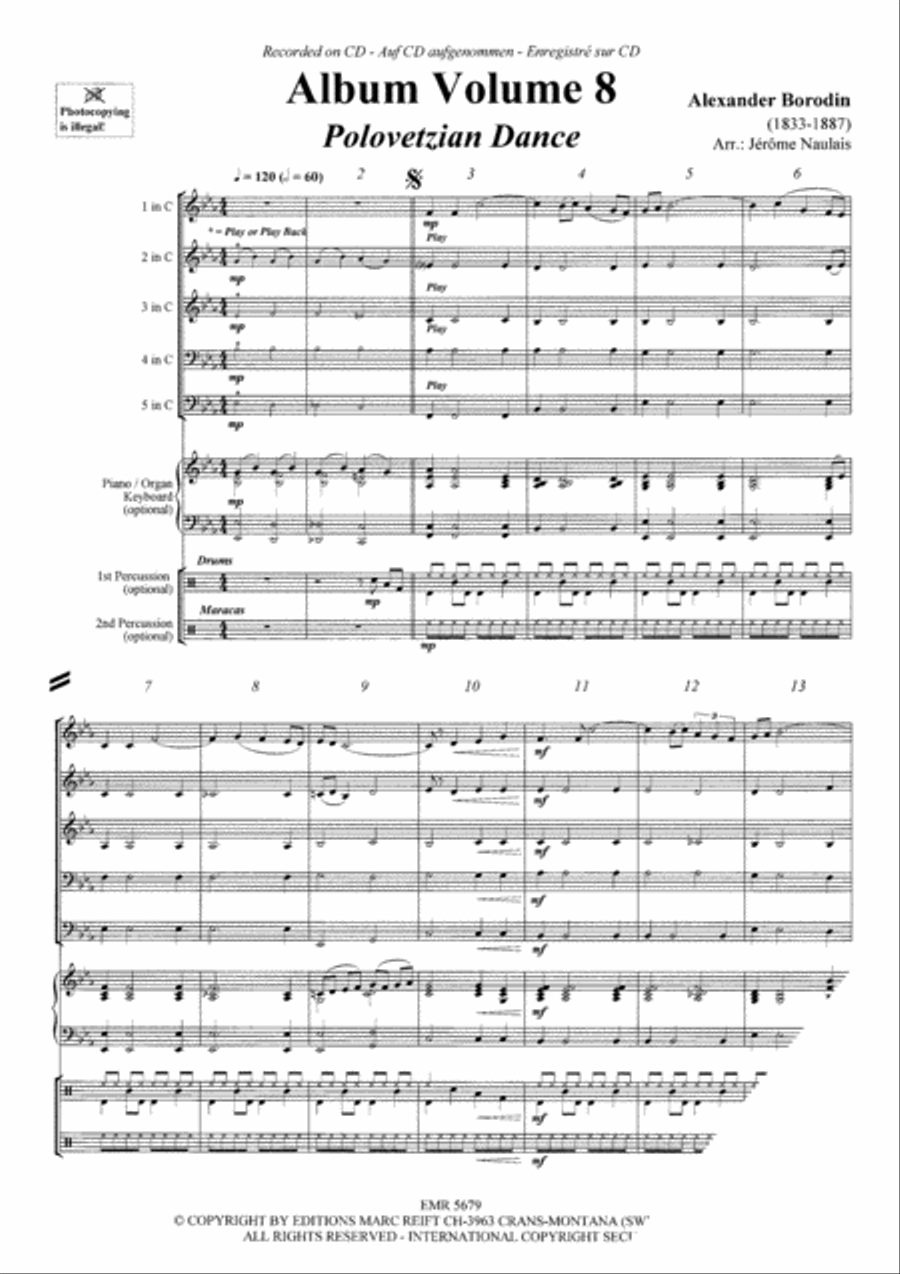 Album Volume 8 Brass Band scores gallery preview page 3