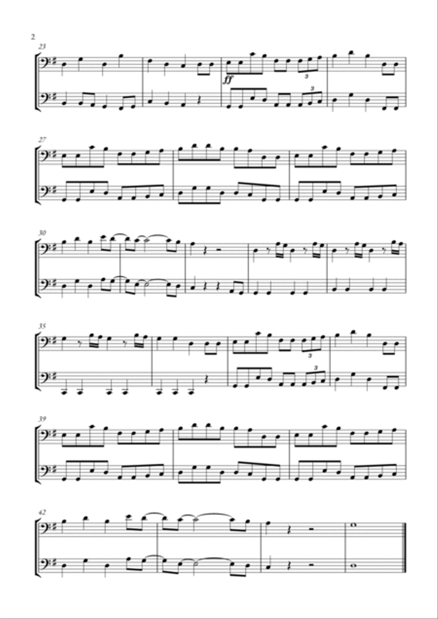 Until I Found You String Duet scores gallery preview page 2