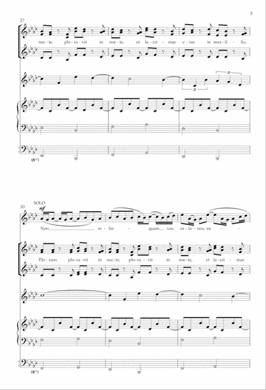 Beati I: Pro curatis (For those that are cared for) SSAA scores gallery preview page 4