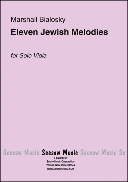 Eleven Jewish Melodies