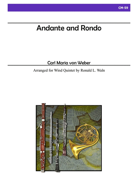 Andante and Rondo for Wind Quintet image number null