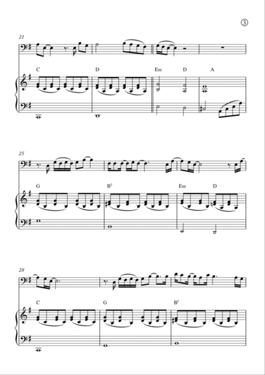 Talking To The Moon Piano scores gallery preview page 3