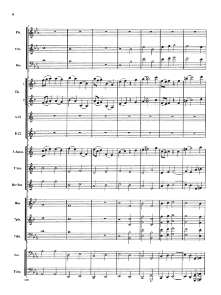 Chorale Prelude in E-Flat: Score