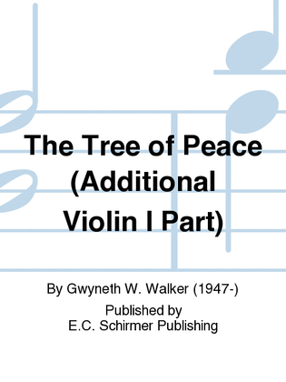 Book cover for The Tree of Peace (Additional Violin I Part)