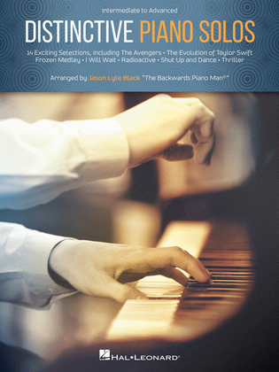 Book cover for Distinctive Piano Solos