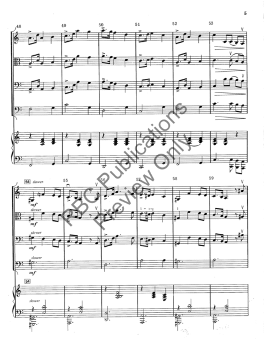 Two Polish Dances (Score) String Orchestra scores gallery preview page 6