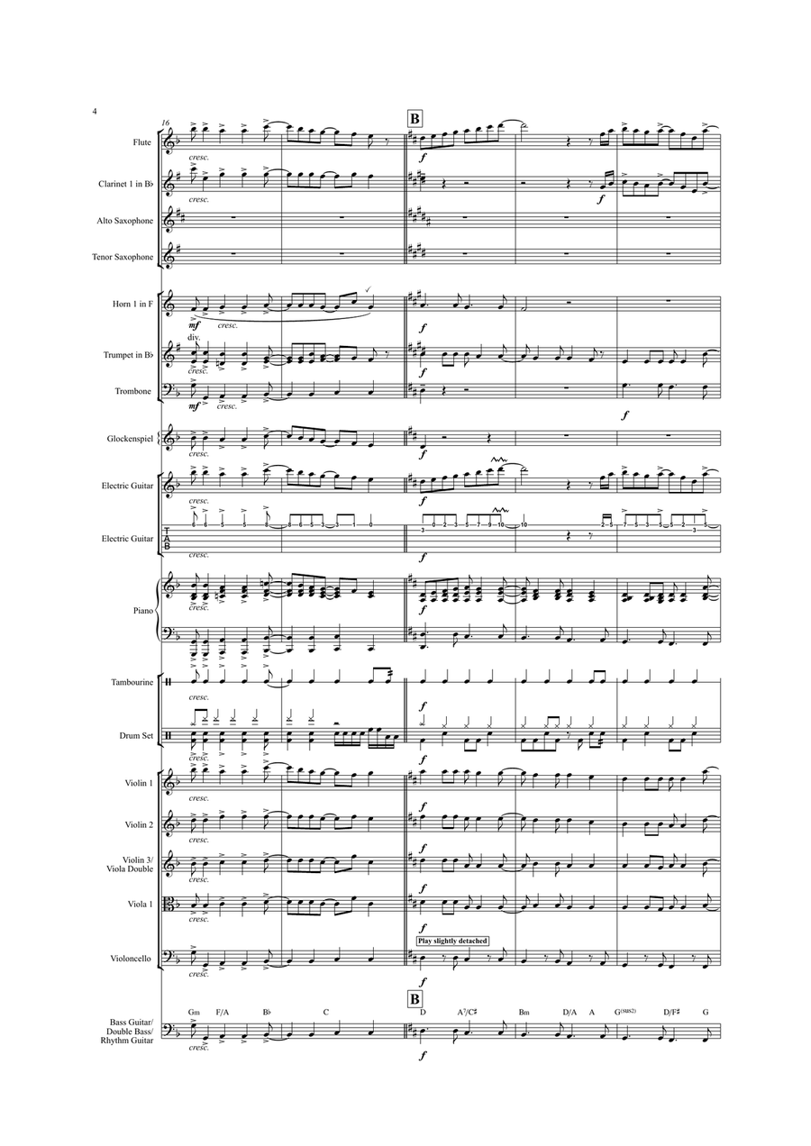 RockAtude Full Orchestra scores gallery preview page 5