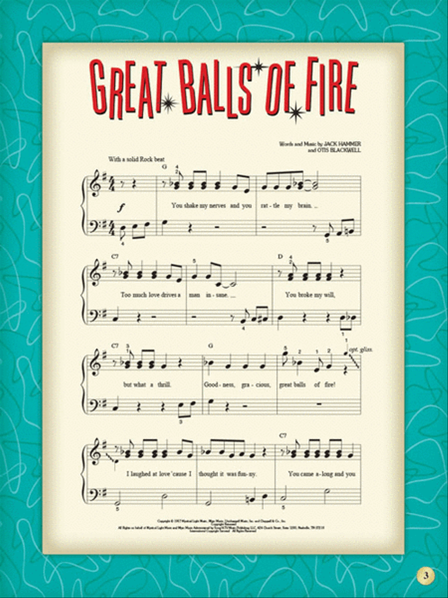 My First Rock Song Book Easy Piano scores gallery preview page 3