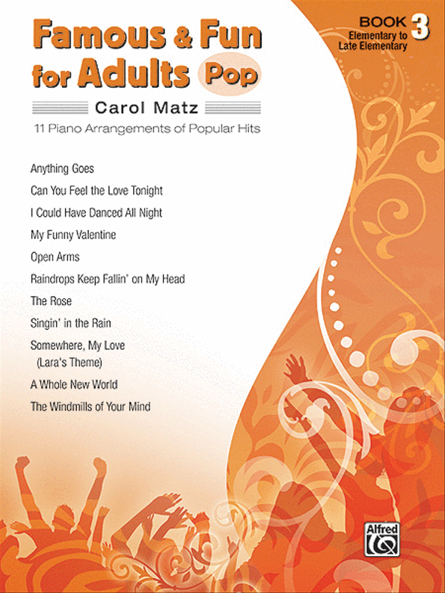 Famous & Fun for Adults -- Pop, Book 3 Piano Method scores gallery preview page 1