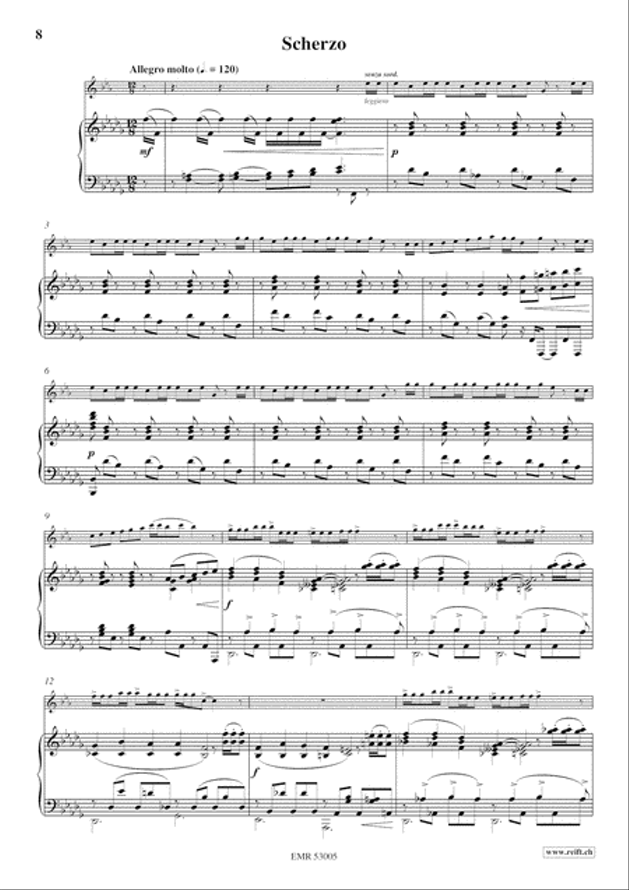 Nocturne & Scherzo Cornet scores gallery preview page 7