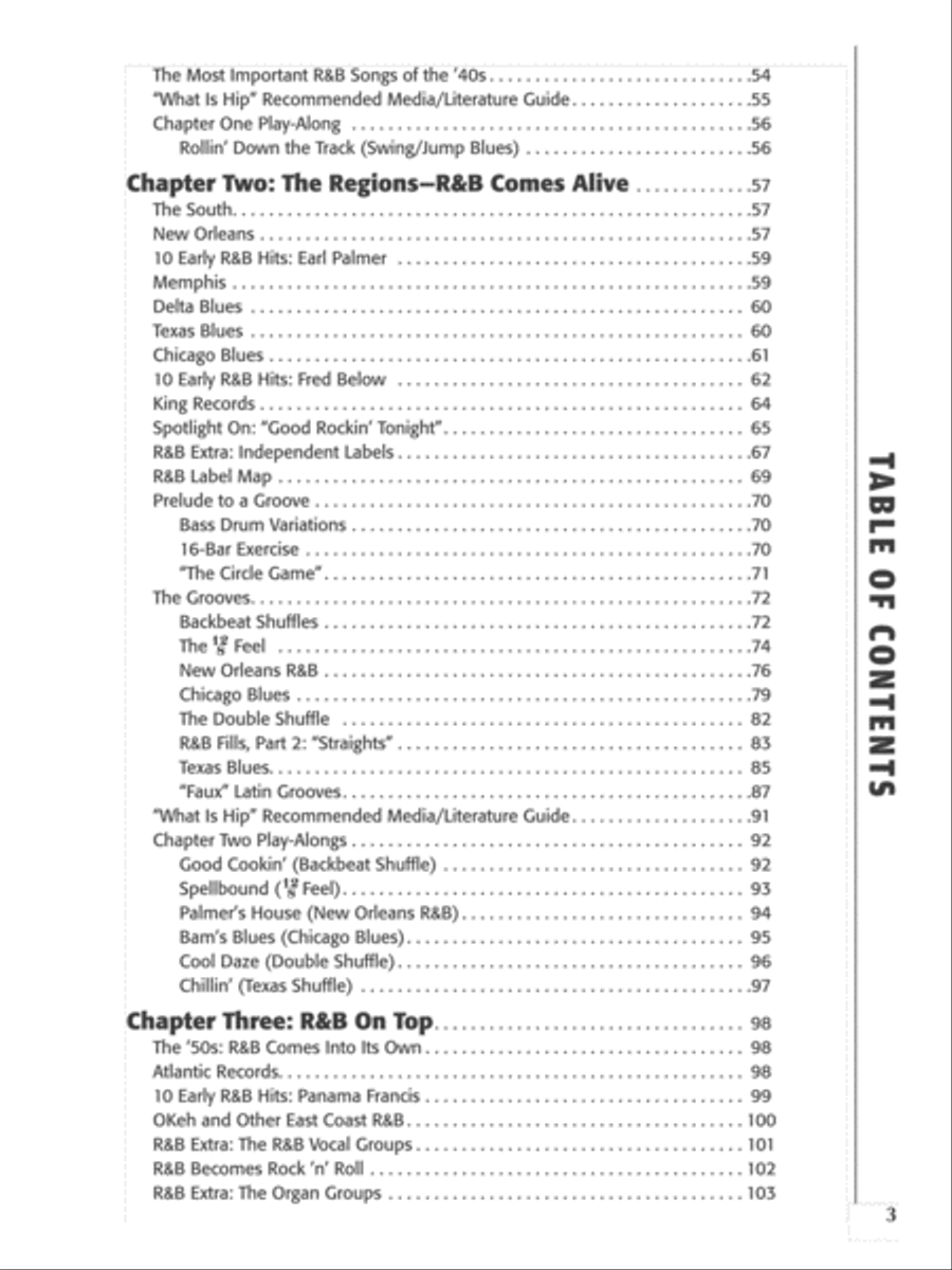 The Commandments of Early Rhythm and Blues Drumming Drum Set scores gallery preview page 3