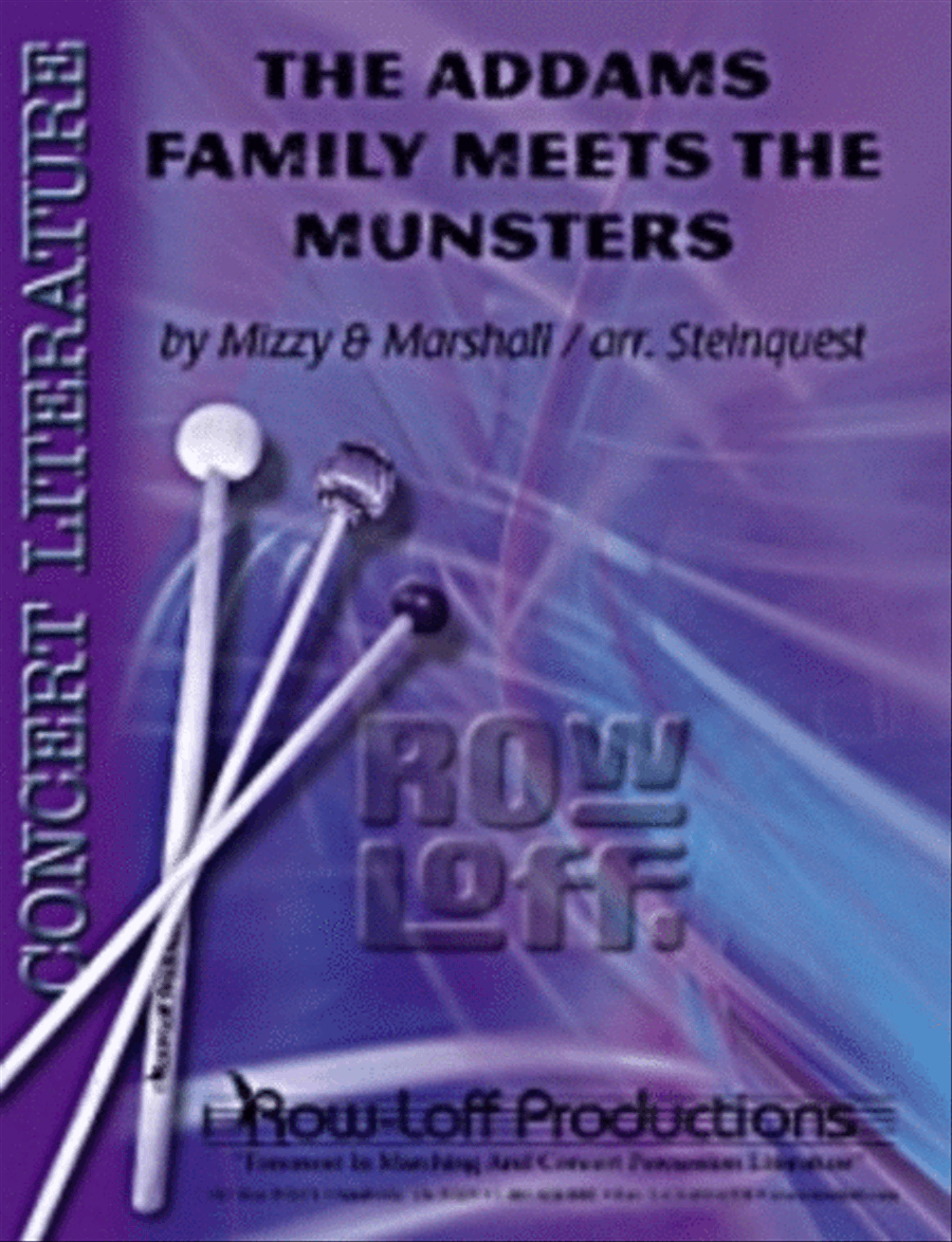 Addams Family Meets Munsters Percussion Ensemble Percussion Ensemble scores gallery preview page 1