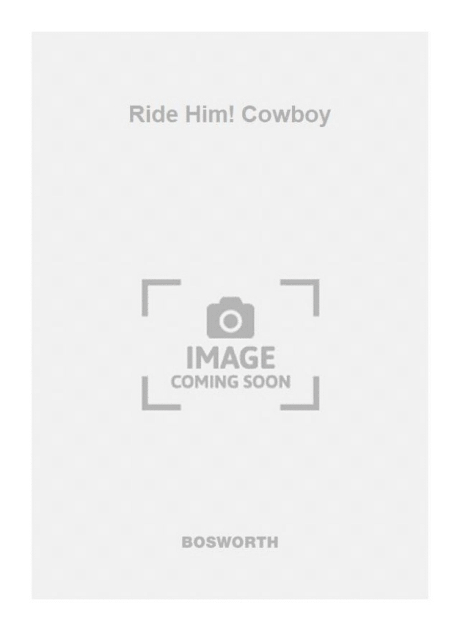 Ride Him! Cowboy Orchestra scores gallery preview page 1