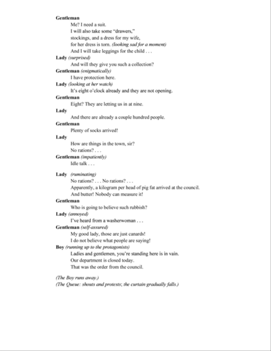 Two Scenes from the Lodz Ghetto - Chamber Version: 1. At the Clothing Department; 2. To Get a Ration Bassoon scores gallery preview page 5