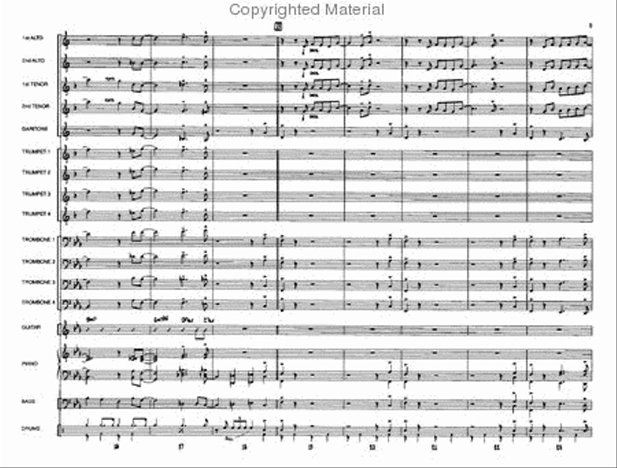Eenie, Meenie, Minor Mode Jazz Ensemble scores gallery preview page 4