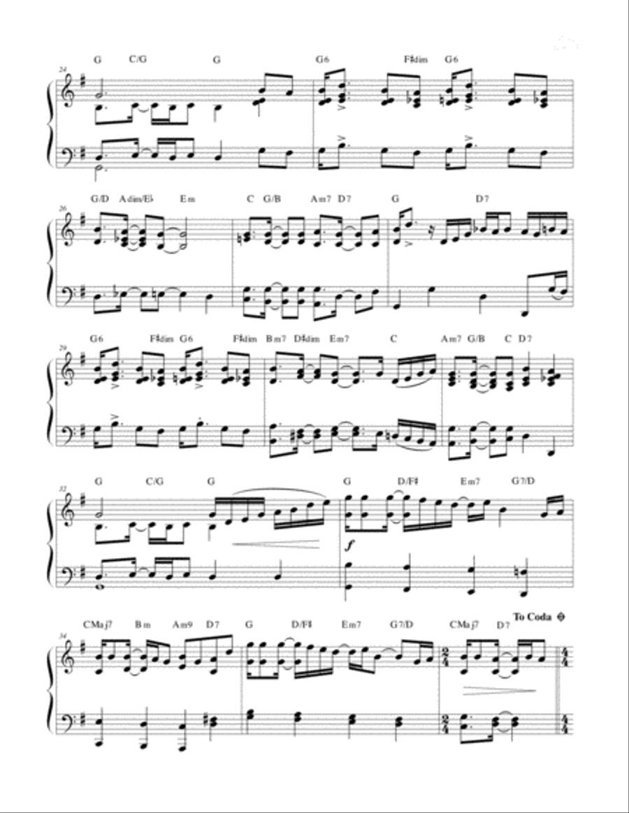Standing in the Need of Prayer - Solo Piano Piano Solo scores gallery preview page 5