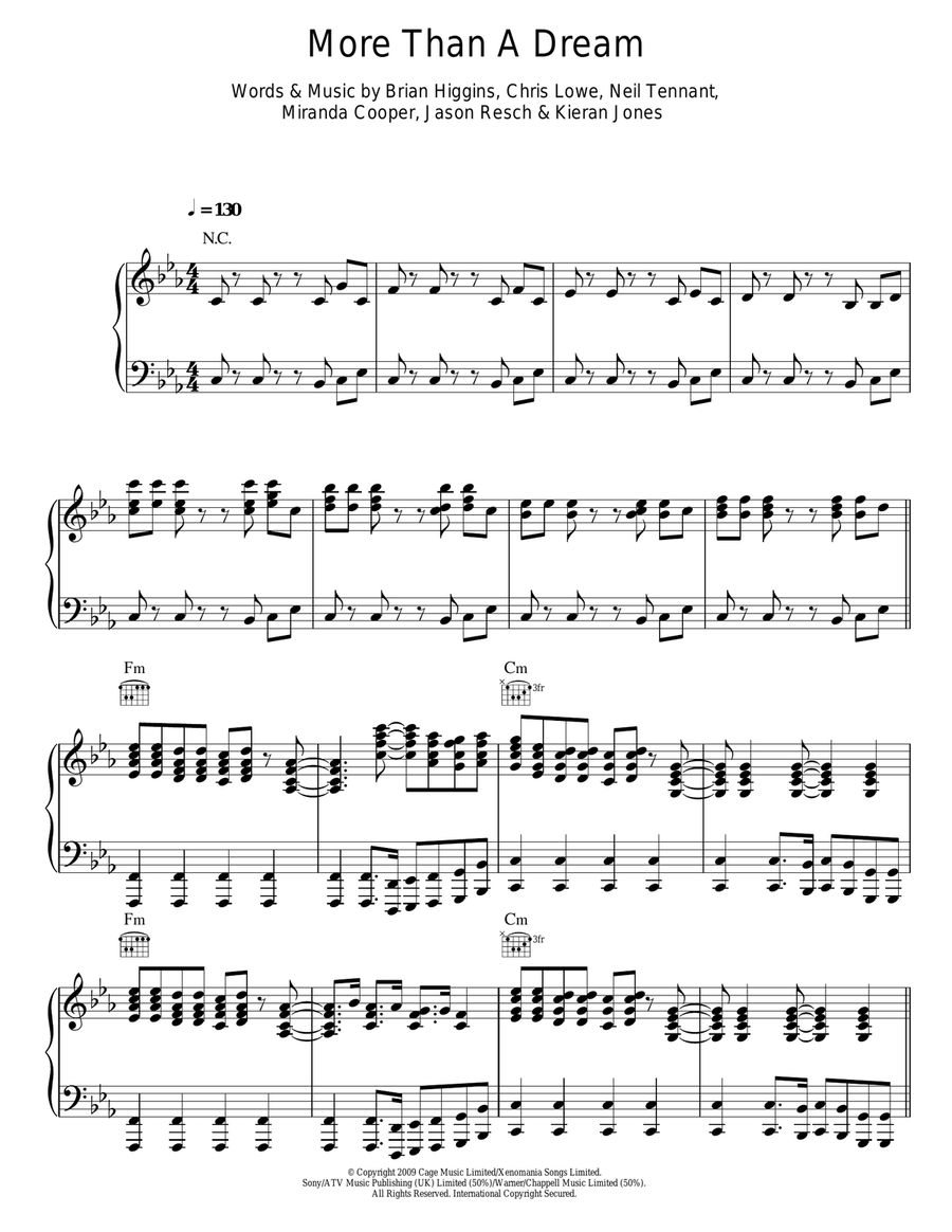 More Than A Dream More Than A Dream Acoustic Guitar scores gallery preview page 1