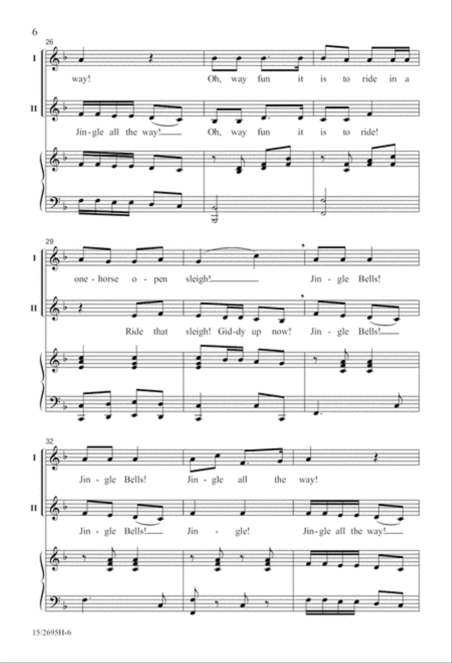 Jingle Bells Jingle Bells 2-Part scores gallery preview page 7