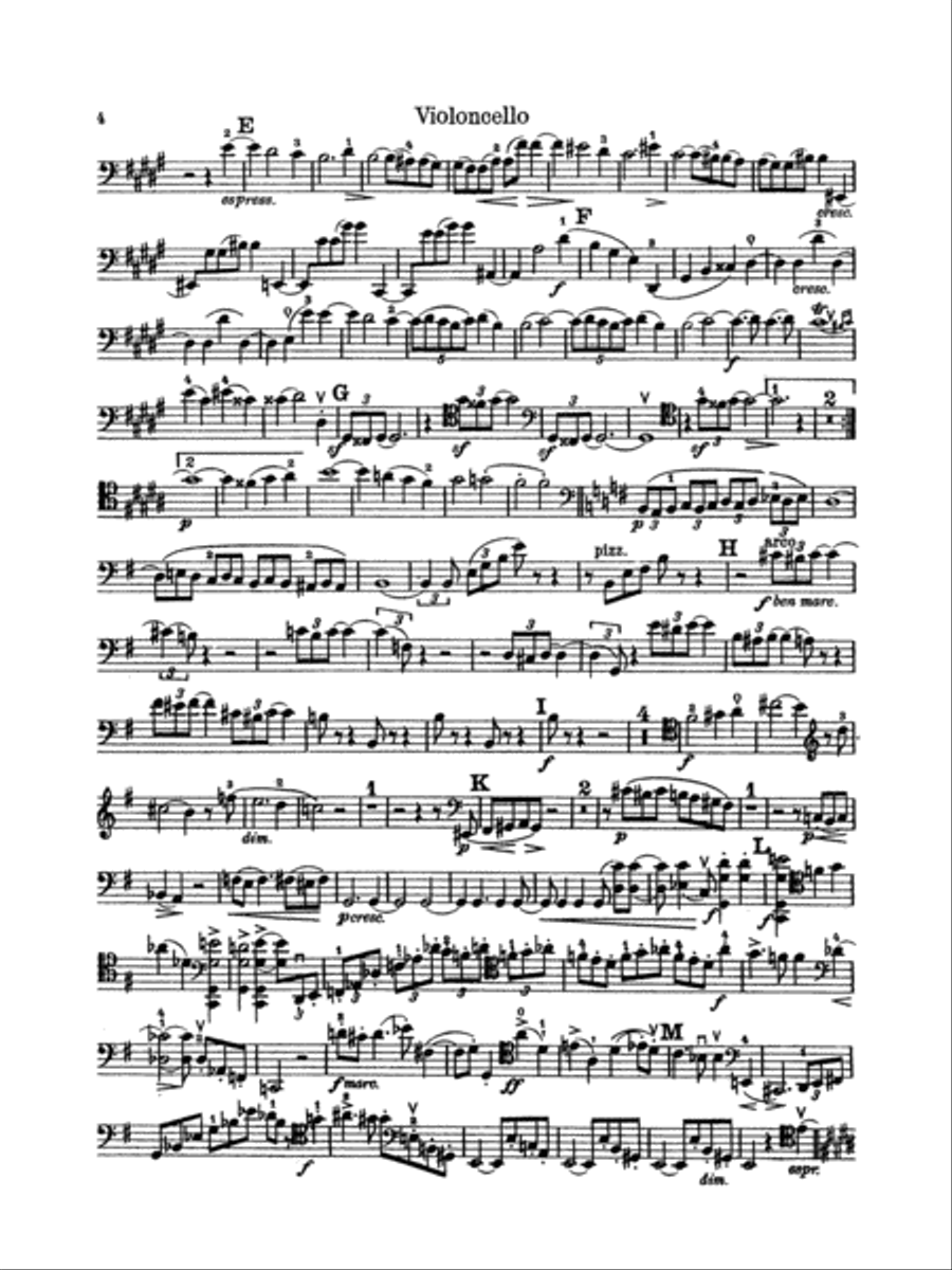 Brahms: Trio No. 1 in B Major, Op. 8 Part scores gallery preview page 4