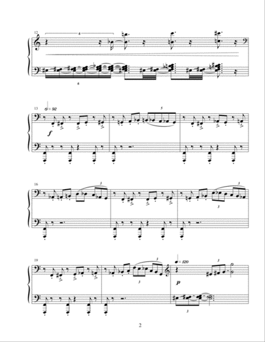Resonances Piano Solo scores gallery preview page 4