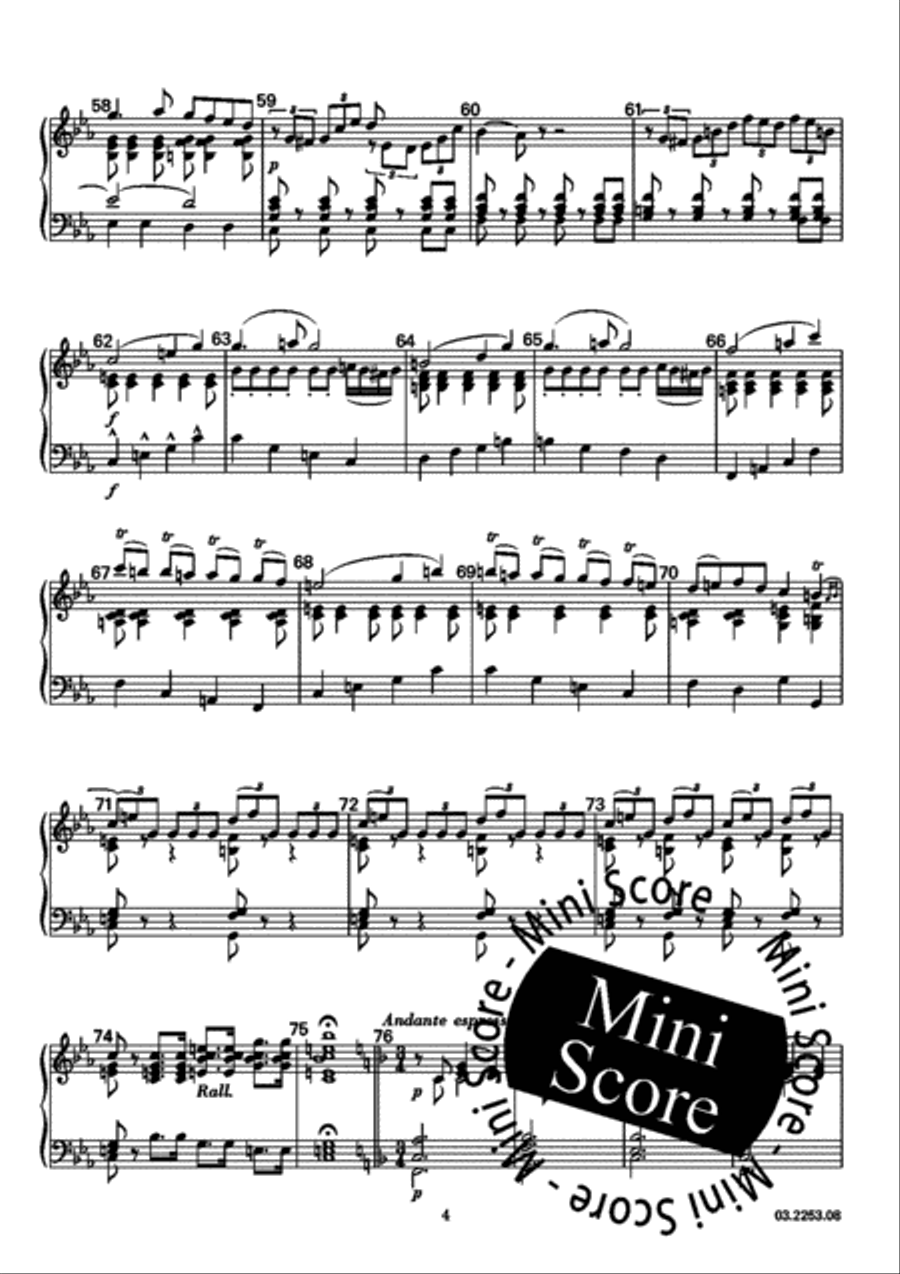 Italienische Lustspiel Ouverture Concert Band scores gallery preview page 45