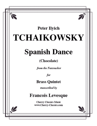 Book cover for Spanish Dance 'Chocolate' from the Nutcracker for Brass Quintet
