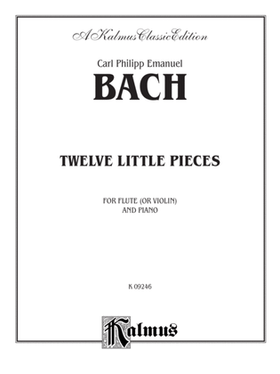 Book cover for Bach: Twelve Little Pieces