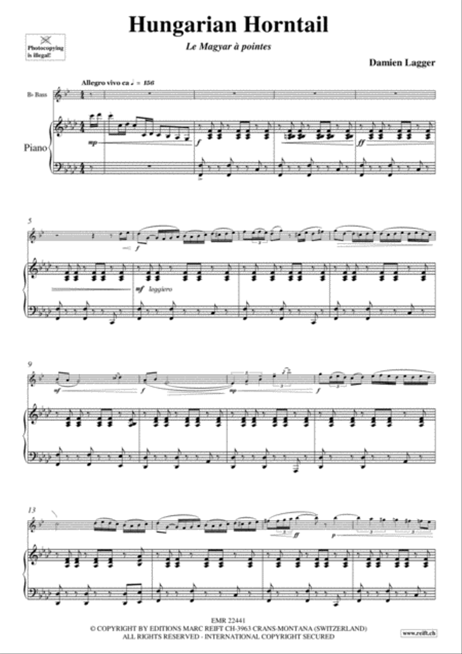 Hungarian Horntail Voice Solo scores gallery preview page 3