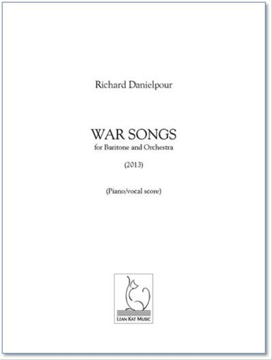War Songs Baritone Voice scores gallery preview page 1