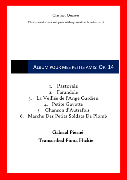 Album Pour Mes Petits Amis, Op. 14 image number null