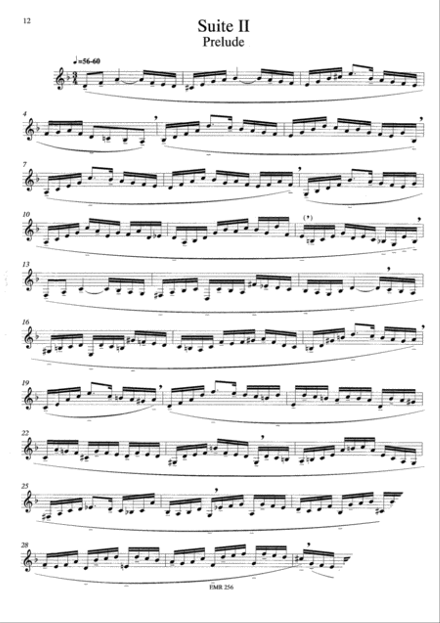 6 Suites Horn Solo scores gallery preview page 9