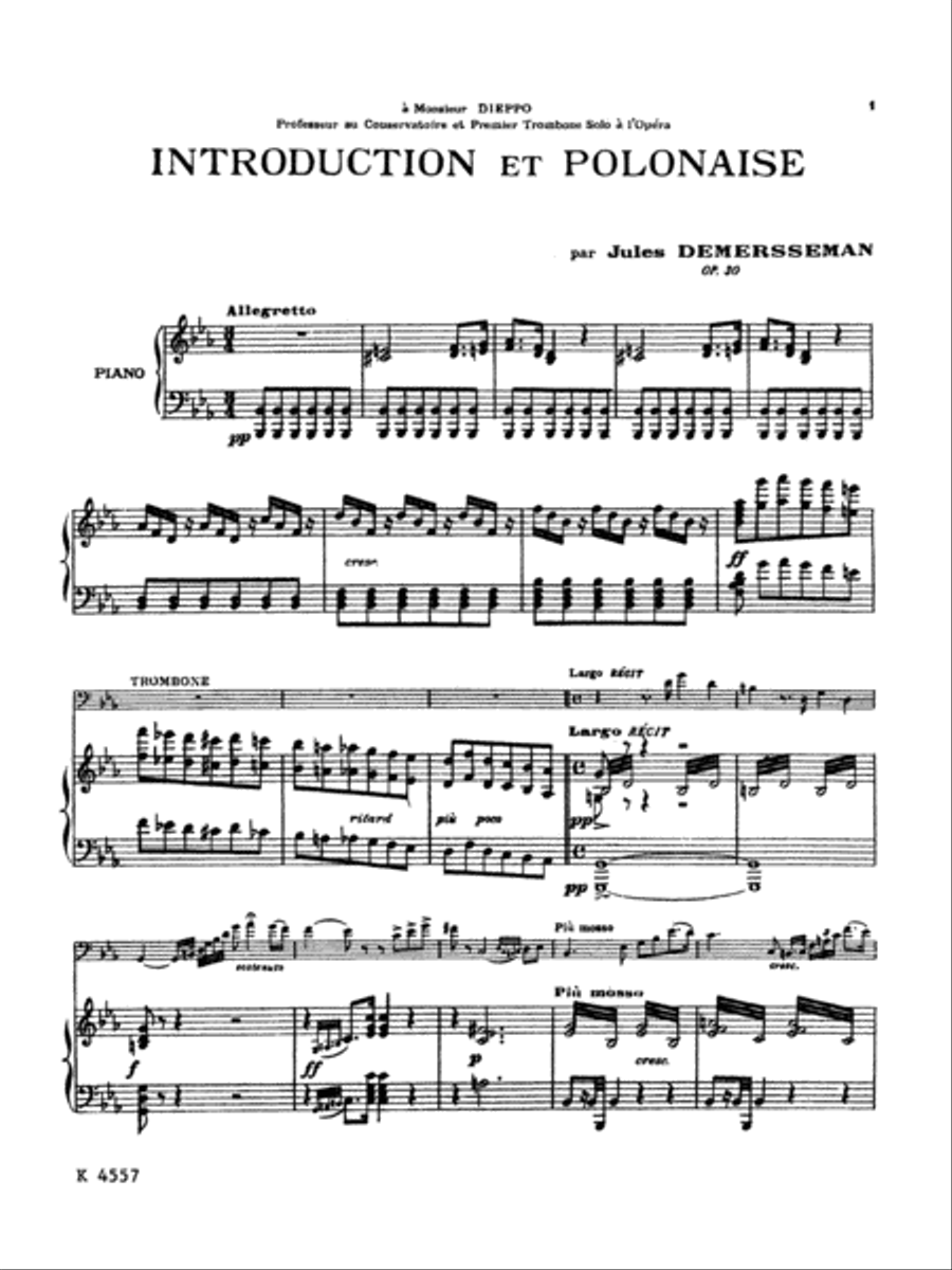 Intro et Polonaise Small Ensemble scores gallery preview page 4