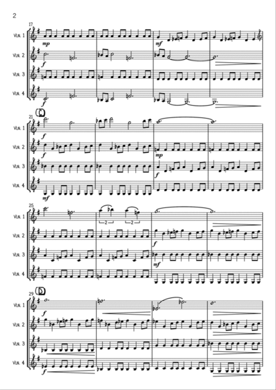 Game Of Thrones Violin scores gallery preview page 2