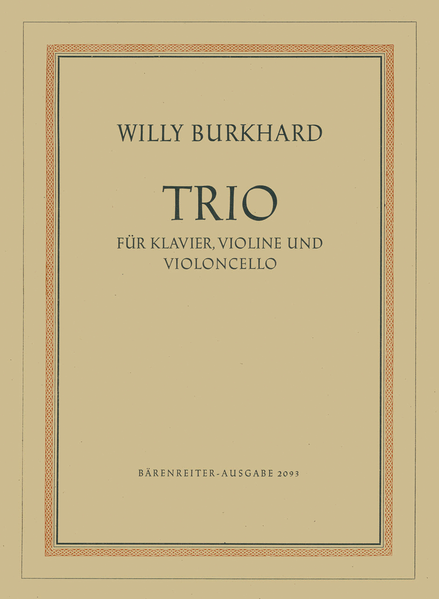 Piano Trio (1936) op. 43 Piano Trio scores gallery preview page 1
