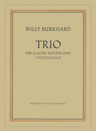 Piano Trio (1936) op. 43