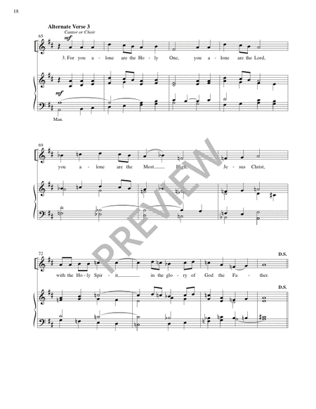 Mass for a Servant Church (Full Score)