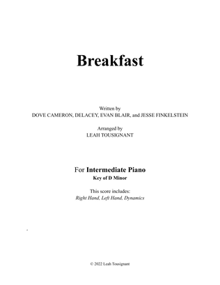 Book cover for Breakfast