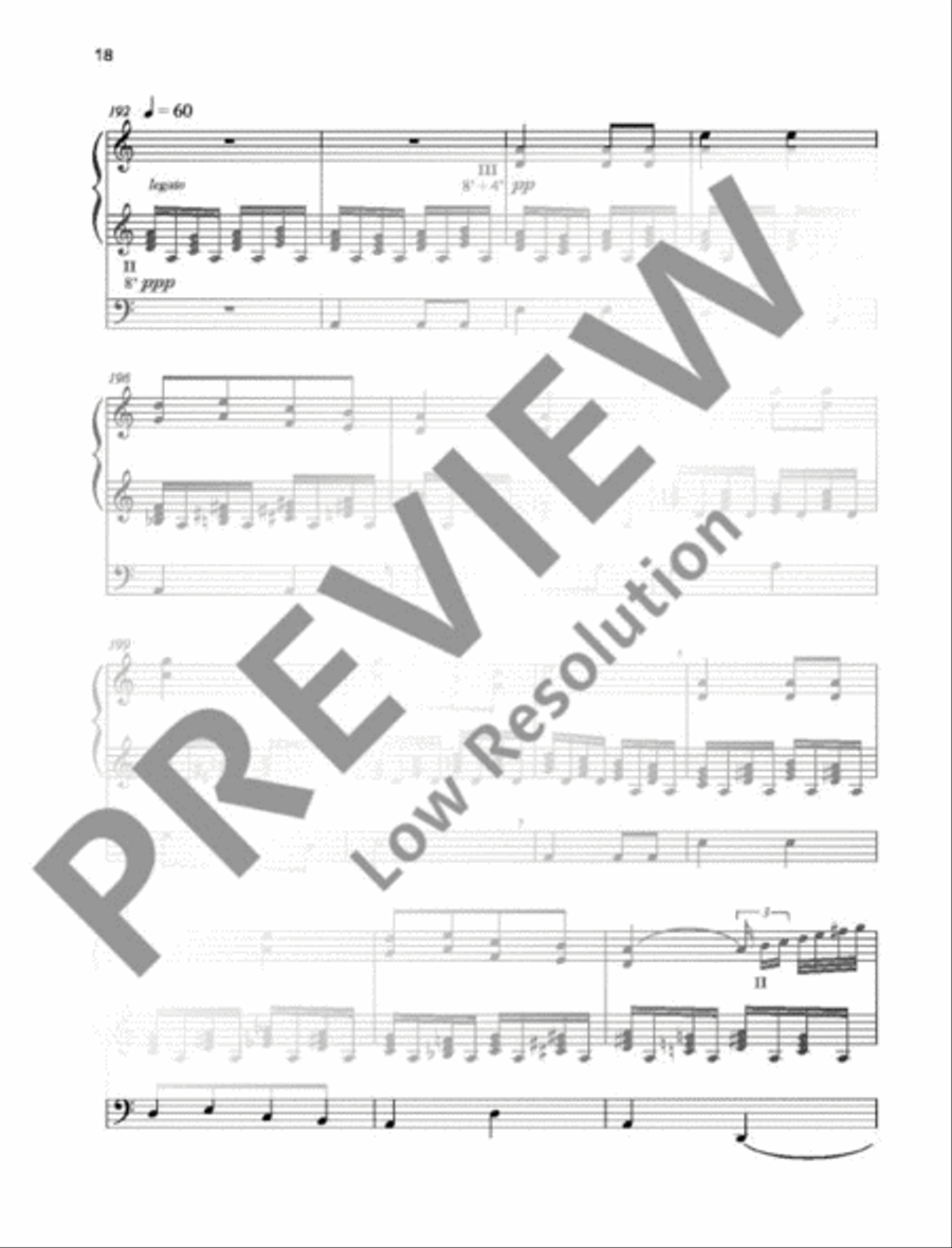 Toccata con Variazioni Organ scores gallery preview page 19
