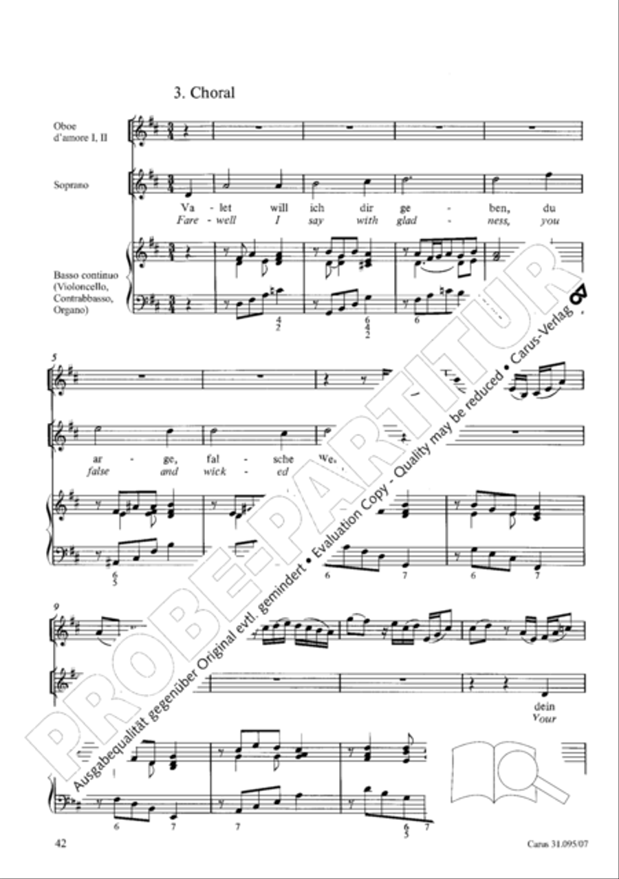 For me to live is Jesus (Christus, der ist mein Leben) STB scores gallery preview page 43