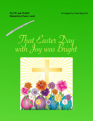 Book cover for That Easter Day With Joy Was Bright